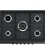 Smeg SRV876AO Piano cottura | Da incasso | Antracite, Da incasso, Gas