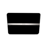 Falmec Flipper Parete/Wall 55 Cono Vetro Nero Acidato Ral 9005 220-240V - 50-60Hz T80 C/Filtro Cappa Parete | Classe A | Pulsantiera elettronica, vetro acidato, filtro incluso