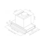 Cappa elica BOX IN PLUS IXGL/A/60