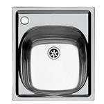 Foster S1000 Inox 1Vsx-C/F.Msc.Sx - 1144002 Lavello Lavello | Acciaio inox AISI 304 satinato, Dimensioni 440 x 500