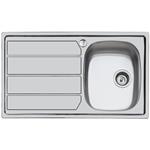 Foster S1000 Inox 1Vdx+Sc.Vl F3,5" - 1179061 Lavello Lavello | Acciaio inox AISI 304 satinato, Dimensioni 790 x 500