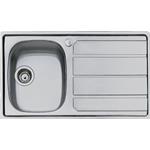 Foster S1000 1Vl Sx+Sc. F.3,5" - 1186162 Lavello Lavello | Acciaio inox AISI 304 satinato, Dimensioni 860 x 500