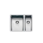 Foster Ke 2V 34+18 Tpr S/Top Inox - 2201852 Lavello | Acciaio inox AISI 304 satinato, Dimensioni 750 x 440
