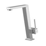 Foster Master Cromato - 8493000 Miscelatore Lavello | monocomando, Canna girevole, Base d'appoggio 50 mm, Finitura cromata