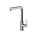 Foster Omega - 8497000 Miscelatore Lavello | monocomando, Canna girevole e bocca estraibile, Canna girevole, Base d'appoggio 50 mm