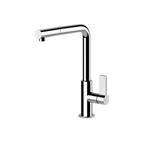 Foster Omega Plus - 8497020 Miscelatore Lavello | monocomando, Canna girevole e bocca estraibile, Canna girevole, Base d'appoggio 50 mm