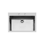 Foster Vasca Ke 71X40 Tpr Q4 Inox - 2278050 Lavello Incasso | Acciaio inox AISI 304 satinato, Dimensioni 770 x 520