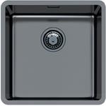 Foster Vasca Ke 40X40 S/Top Gunmetal - 2156856 Lavello Incasso | Acciaio inox AISI 304 Gun Metal, Dimensioni 440 x 440