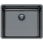 Foster Vasca Ke 50X40 S/Top Gunmetal - 2155856 Lavello Sovrapposto | Acciaio inox AISI 304 Gun Metal, Dimensioni 540 x 440