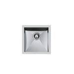 Foster Vasca Quadra Rag.S/Top Inox - 1214850 Lavello Incasso | Acciaio inox AISI 304 satinato, Dimensioni 450 x 450