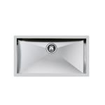 Foster Vasca Quadra Rag.S/Top Inox - 1218850 Lavello Incasso | Acciaio inox AISI 304 satinato, Dimensioni 850 x 450