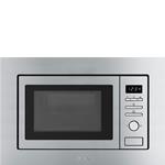 Smeg FMI020X Forno a microonde Incasso | Classe A | Capacità 20 L, grill integrato, funzione scongelamento, finitura inox
