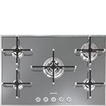 Smeg PVS750 Piano cottura | Da incasso | Argento, Da incasso, Gas