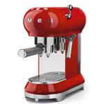 Smeg ECF01RDEU Macchina da caffè | Superficie piana | Macchina per espresso, 1 L, Caffè macinato