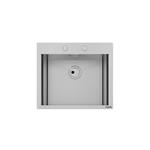 Foster Vasca New Wave 50X40 Ft Inox - 1410000 Lavello Incasso | Acciaio inox AISI 304 satinato, Dimensioni 810 x 520