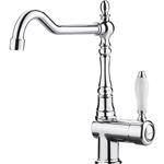 Smeg MIR6CR-2 Miscelatore Lavello | Finitura cromo, Beccuccio girevole, Cartuccia ceramica