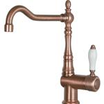 Smeg MIR6RA-2 Miscelatore Lavello | Beccuccio girevole, Finitura cromo, Cartuccia ceramica