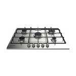 Indesit THP 752 IX/I Piano cottura a gas incasso 5 fuochi gas, Bruciatore wok, Accensione elettronica | Classe energetica A
