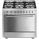 Smeg C91GVXI-2 Cucina | Cucina | Classe energetica A | Cucina, Acciaio inox, Manopola