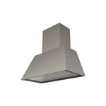 Faber CHLOÈ EV8+ CG MATT A70 - 110.0459.033 Cappa Parete | Classe A+ | 590 m³/h, Grigio, Illuminazione LED