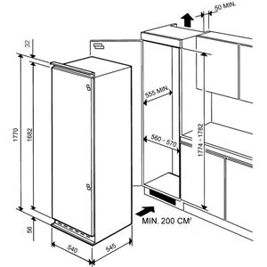 Smeg FR315APL Frigorifero | Libera installazione | Classe energetica A+ | 320 L, 37 dB, Bianco