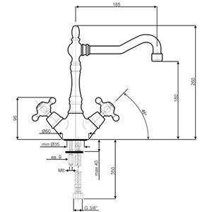 Smeg MIR8CR Rubinetti e miscelatori