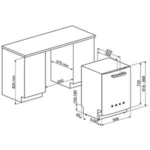 Smeg ST2FABNE2 Lavastoviglie | Incasso