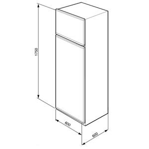 Smeg FD32AP1 Frigocongelatore | Libera installazione | Classe energetica A+ | 306 L, Bianco