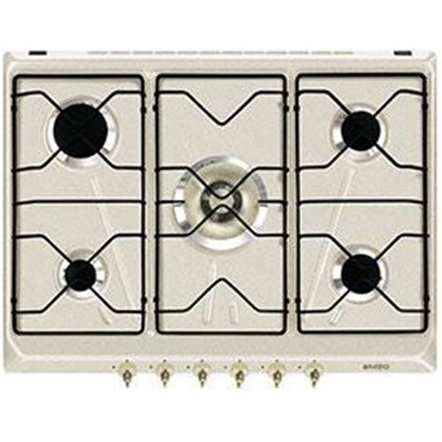 Smeg SRV876AV9 Piano cottura | Da incasso | Da incasso, Gas, 5 Fornello(i)