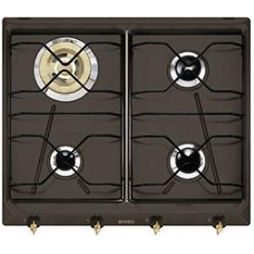 Smeg SRV864C Piano cottura | Da incasso | Marrone, Da incasso, Gas