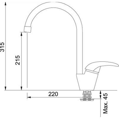 Franke Platino Platino Grafite - 115.0029.589 Rubinetti e miscelatori