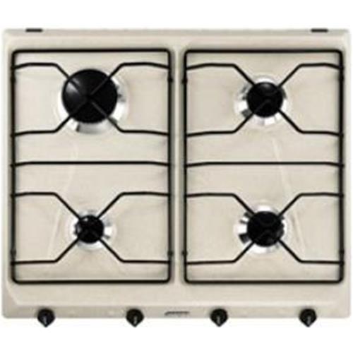 Smeg SV564AV6 Piano cottura | Da incasso | Crema, Da incasso, Gas