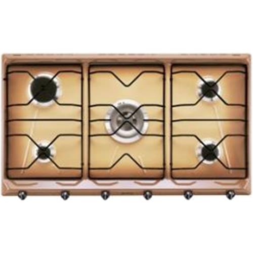 Smeg SRV596TF5 Piano cottura | Da incasso | Marrone, Da incasso, Gas