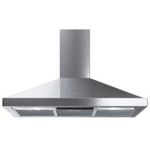 Smeg KSED92X Cappa | Incasso | Classe energetica E | 450 m³/h, Aspirante/Filtrante, Cappa aspirante a parete