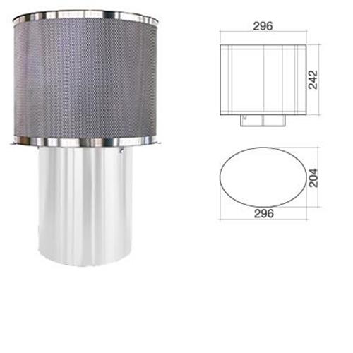 Accessorio cappe Falmec SILENZIATORE x CAPPE NRS FILTRANTI - KACL.400