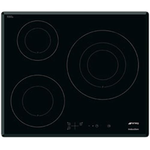Smeg SI3633B Piano cottura | Da incasso | Nero, Da incasso, Piano cottura a induzione