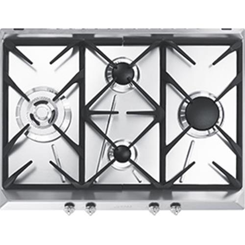 Smeg SRV574GHN3 Piano cottura | Da incasso | Acciaio inox, Da incasso, Gas