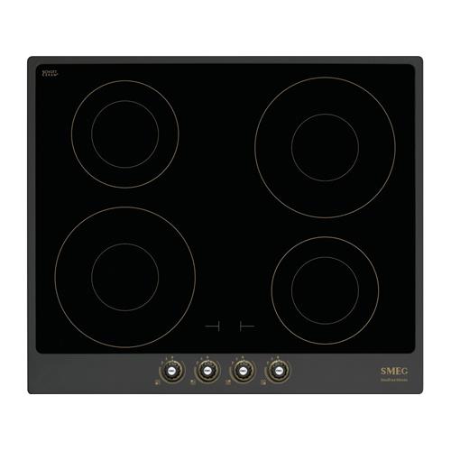 Smeg PI764AO Piano cottura | Da incasso | Antracite, Nero, Da incasso