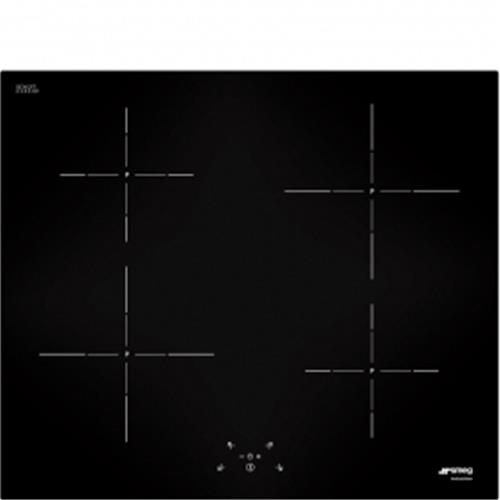 Smeg SI5642D Piano cottura | Da incasso | Nero, Da incasso, Piano cottura a induzione