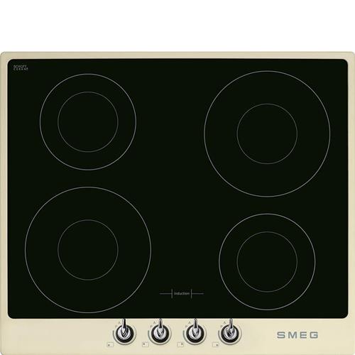 Smeg PI964P Piano cottura | Da incasso | Crema, Da incasso, Piano cottura a induzione