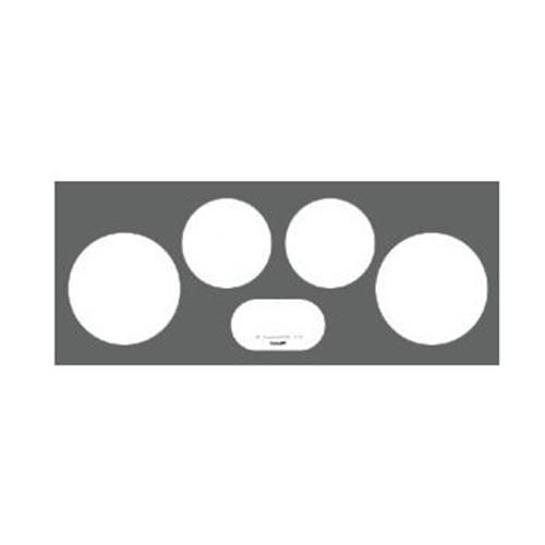 TOUCH CONTROL MODULAR 4 ZONE WHT