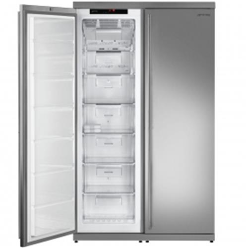 Smeg FF354LX Congelatore | Congelatore verticale | Classe energetica A+ | 208 L, 20 kg/24h, SN-T