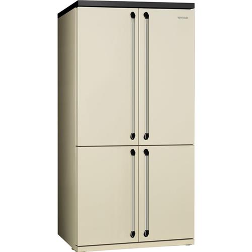 Smeg FQ960P Frigocongelatore | Libera installazione | Classe energetica A+ | Libera installazione, Porta americana, Crema