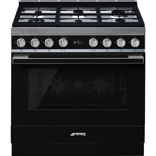 Smeg CPF9GMBL Cucina | Cucina | Classe energetica A+ | Cucina, Nero, Manopola
