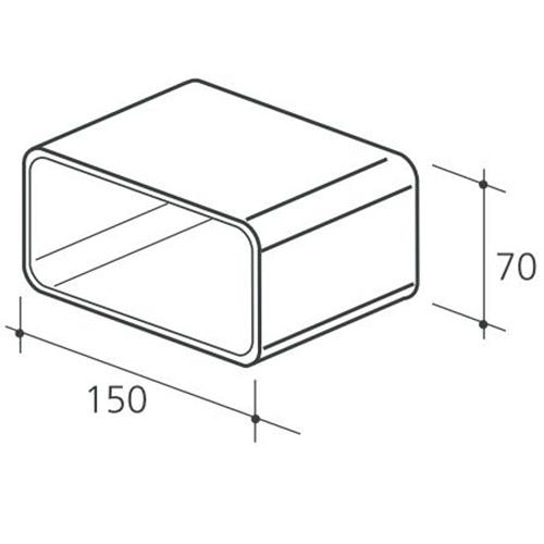 GIUNZIONE RETTANGOLARE (1052D)