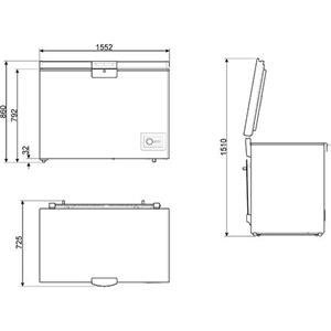 Smeg CO402 Congelatore | Libera installazione