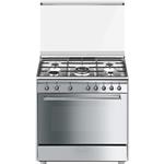 Smeg SX91GV9-1 Cucina | Cucina freestanding | Classe energetica A | Cucina freestanding, Argento, Acciaio inox