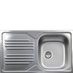 Smeg LYP861S Lavello | Incasso | Acciaio inox, doppia vasca sx, installazione sottotop