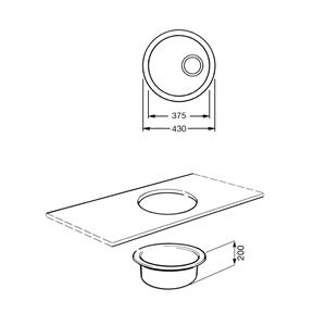 Smeg UM103PRA Lavello | Incasso