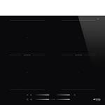 Smeg SI2M7643D Piano cottura a induzione | Da incasso | Nero, Da incasso, 60 cm